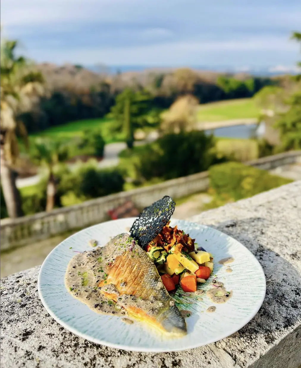 Filet de Bar Restaurant White Home Golf Nîmes
